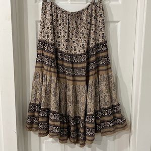 White Stag Bohemian Skirt